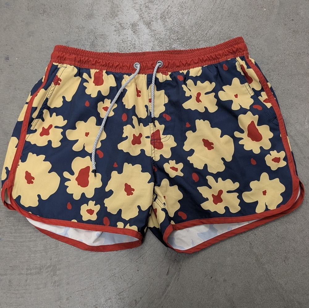 Maamgic Floral Swim Shorts, Medium